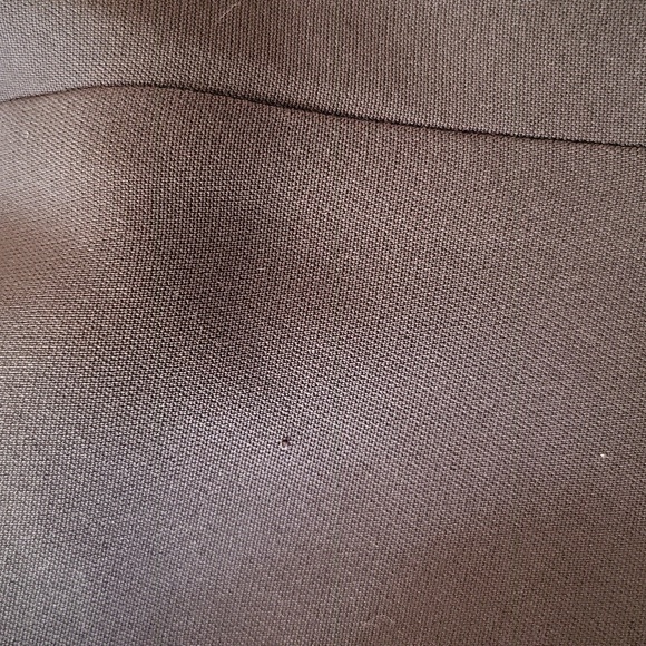 Elegant Ellen Tracy women's V back scoop neck mini dress, 6, brown lined - Picture 7 of 7